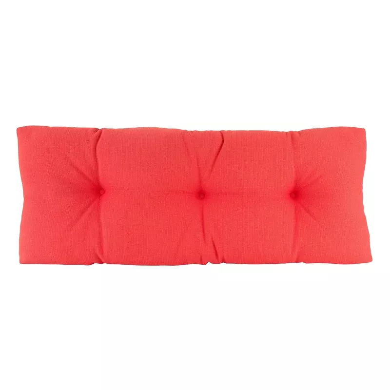 tufted-universal-bench-cushion-coral Tufted Universal Bench Cushion – Coral