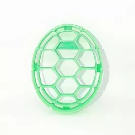 turtle-shell-fondant-cookie-cutter Turtle Shell Fondant Cookie Cutter