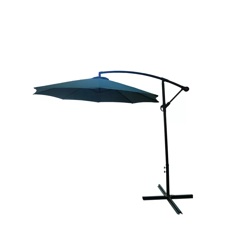 Umbrella 10 Foot Offset Dark Green1 – 1 EACH