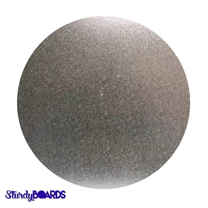 unger-sturdy-cake-board-round-silver Unger - Sturdy cake board - round, Silver -