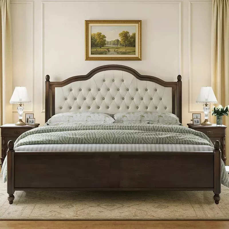 Upholstered Platform Bed – King