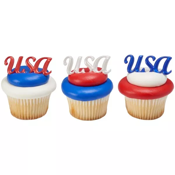 usa-independence-day-script-cupcake-layon-themed-cupcake-cake-decorating-12-set USA Independence Day Script Cupcake Layon themed Cupcake Cake Decorating 12 set