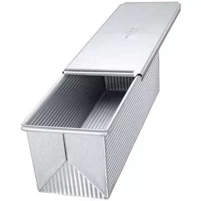 usa-pans-pullman-loaf-pan-with-cover-13-x-4-x-4 USA Pans Pullman Loaf Pan with Cover 13" x 4" x 4"