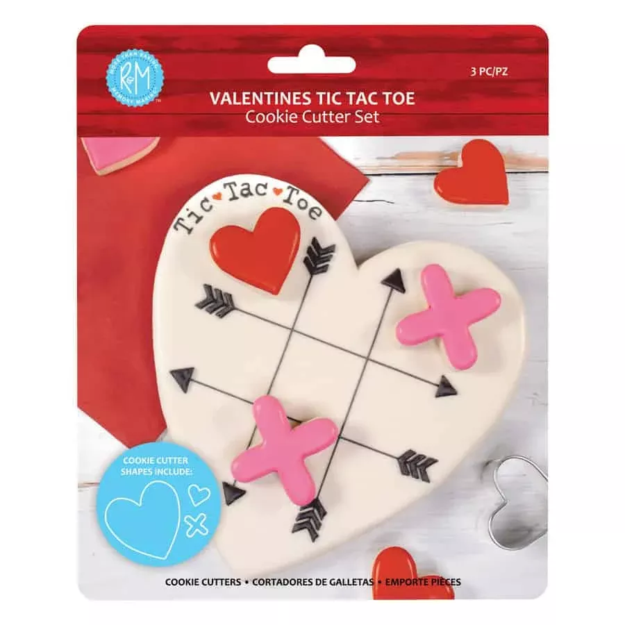 valentines-tic-tac-toe-cookie-cutter-set Valentines Tic Tac Toe Cookie Cutter Set
