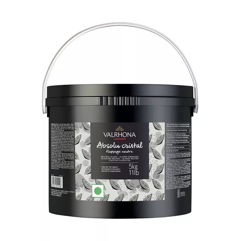 valrhona-absolu-cristal-neutral-glaze-11-lb Valrhona - Absolu Cristal Neutral Glaze - 11 lb