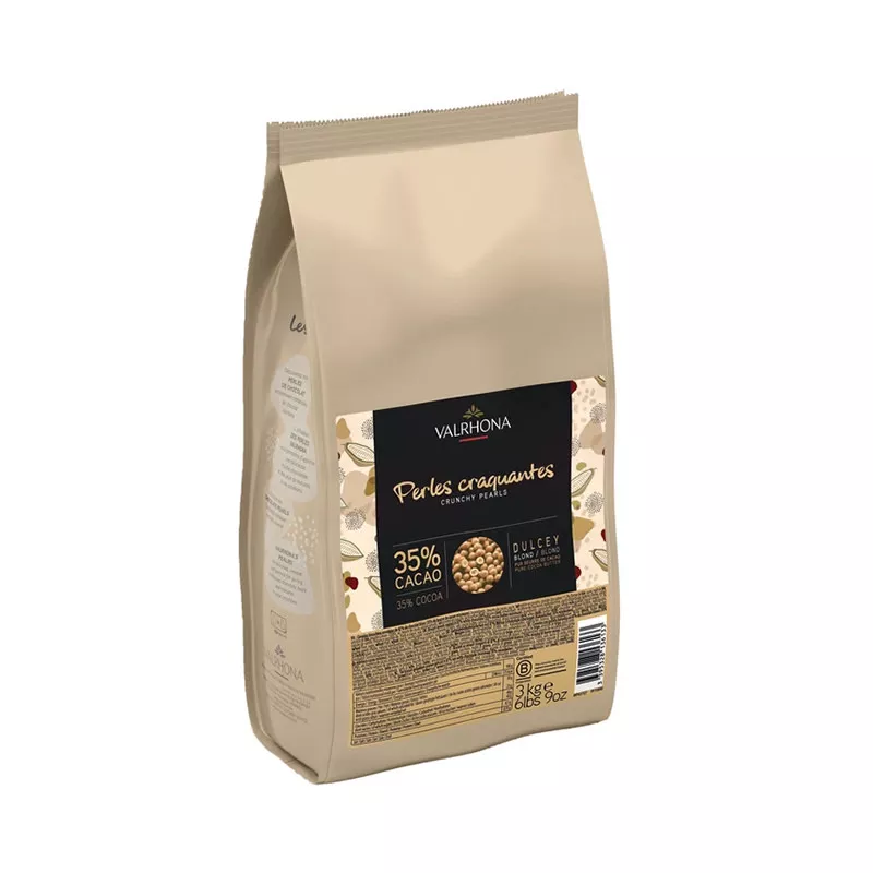 valrhona-dulcey-chocolate-pearls-6-6-lb Valrhona - Dulcey Chocolate Pearls - 6.6 lb