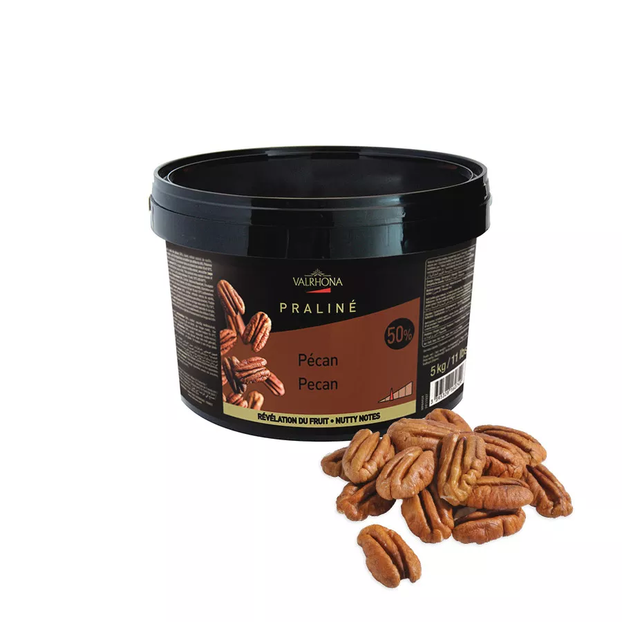 Valrhona - Pecan Praline 50% - 11 lb