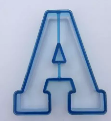 varsity-letter-cookie-cutter Varsity Letter A Cookie Cutter