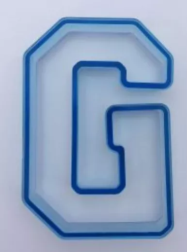varsity-letter-g-cookie-cutter Varsity Letter G Cookie Cutter