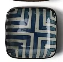 vintage-sauce-dish-3-5-chevron VINTAGE SAUCE DISH 3.5"- CHEVRON