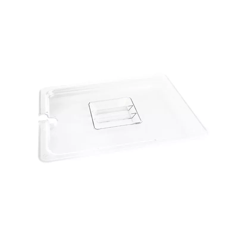 vogue-polycarbonate-1-2-gastronorm-lid-notched-u251 Vogue Polycarbonate 1/2 Gastronorm Lid Notched – U251