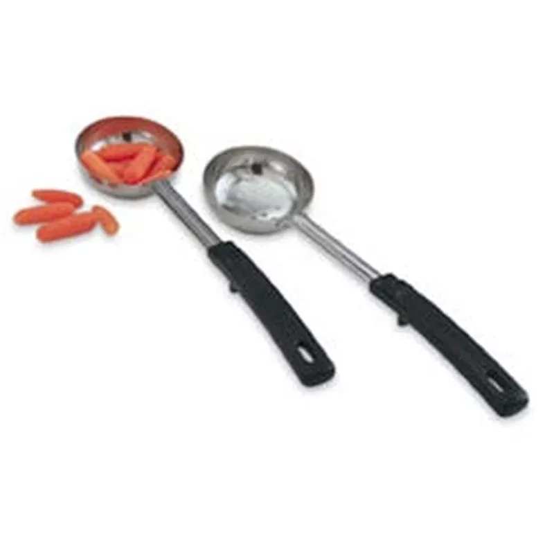 vollrath-3-oz-grip-serve-black-handle-solid-spoodle-1-each Vollrath 3 oz. Grip & Serve Black Handle Solid Spoodle-1 Each