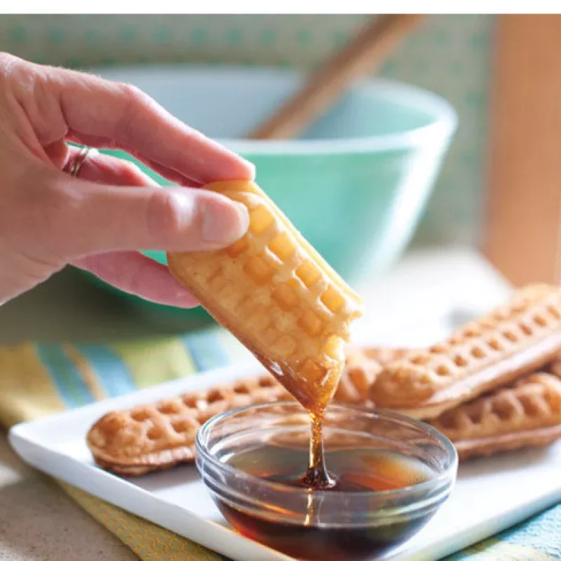 Waffle Dipper Pan