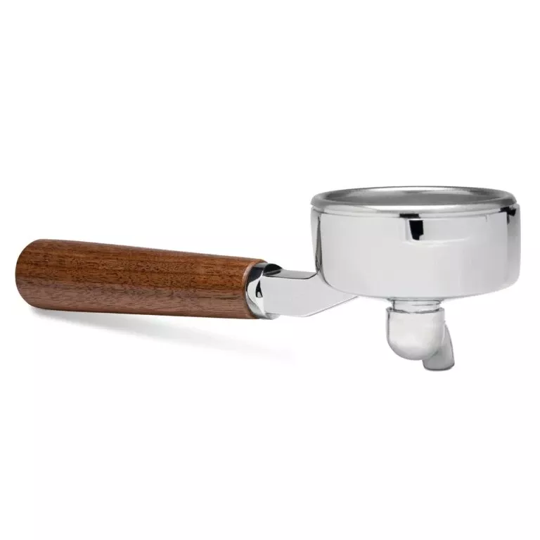 walnut-single-spout-gaggia-portafilter Walnut Single Spout Gaggia Portafilter