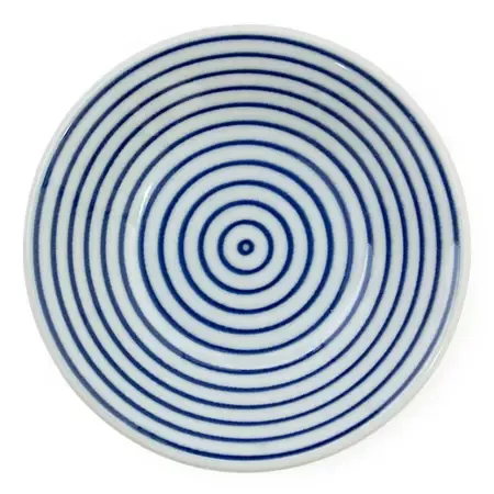 WAMON BLUE 4" SAUCE DISH