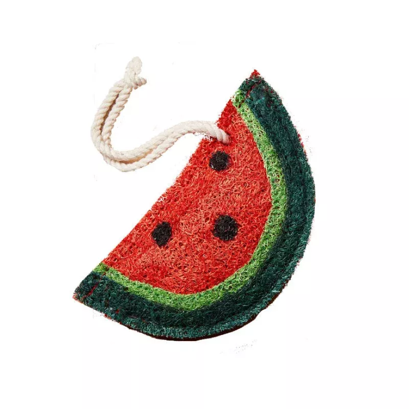 watermelon-loofah-scrubber Watermelon Loofah Scrubber
