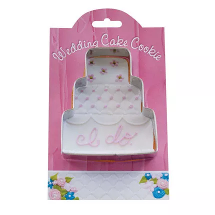 wedding-cake-cookie-cutter-4 Wedding Cake Cookie Cutter 4"