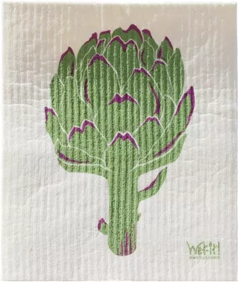 Wet It! Artichoke Swedish Cloth
