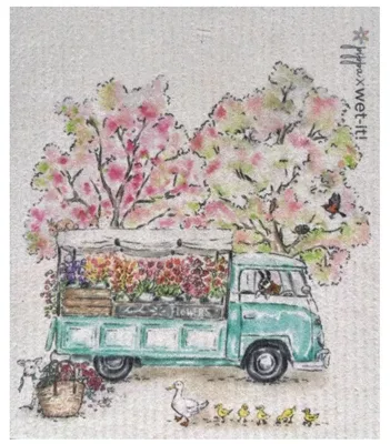 wet-it-pippa-flower-truck-cloth Wet It! Pippa Flower Truck Cloth
