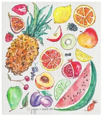 Wet It! Pippa Tutti Fruitti Cloth