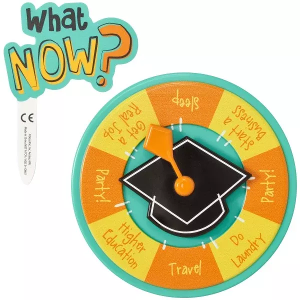 What Now Graduation Cake Topper