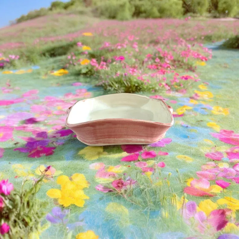 wheel-thrown-brownie-pan-40-in-transparent-plum Wheel-Thrown Brownie Pan #40 in Transparent Plum