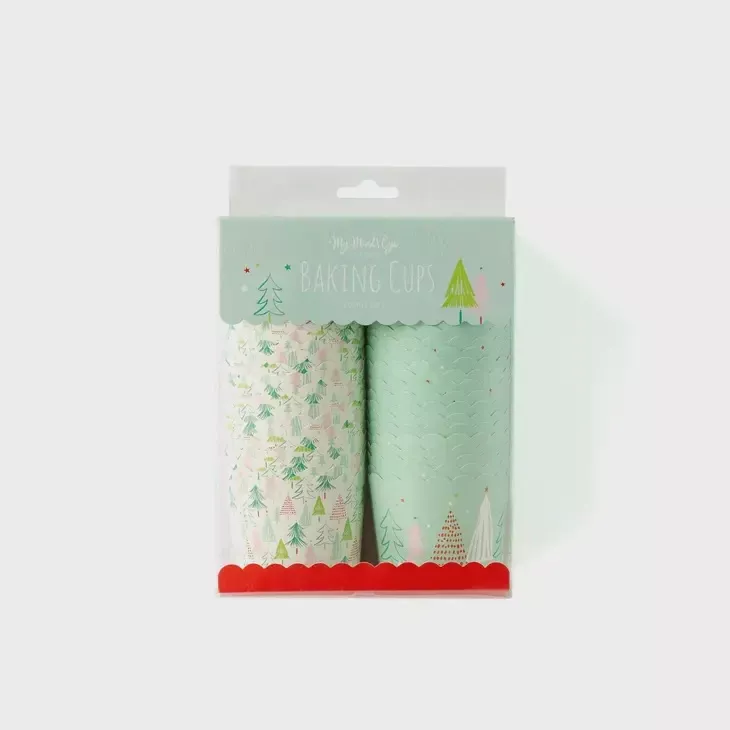 whimsical-christmas-trees-baking-cups Whimsical Christmas Trees Baking Cups