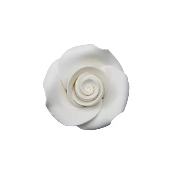 white-1-5-rose-sugar-soft-premium-edible-decorations-36-roses-per-order White 1.5" Rose Sugar Soft Premium Edible Decorations - 36 roses per order