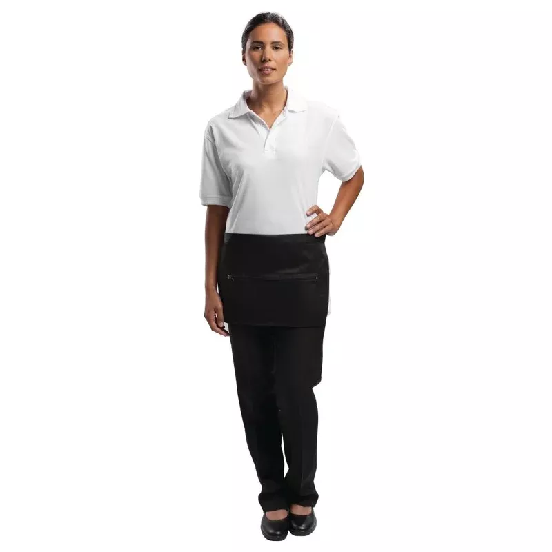 whites-unisex-money-pocket-with-zip-black-a587 Whites Unisex Money Pocket With Zip Black – A587