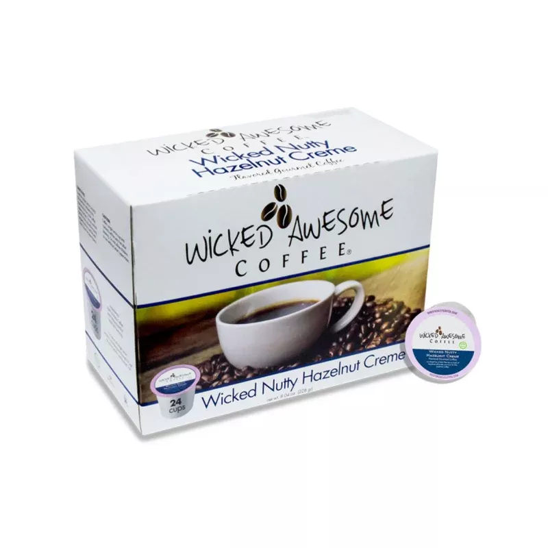 wicked-awesome-s-nutty-hazelnut-creme-single-serve-coffee-pods Wicked Awesome’s Nutty Hazelnut Creme Single-Serve Coffee Pods