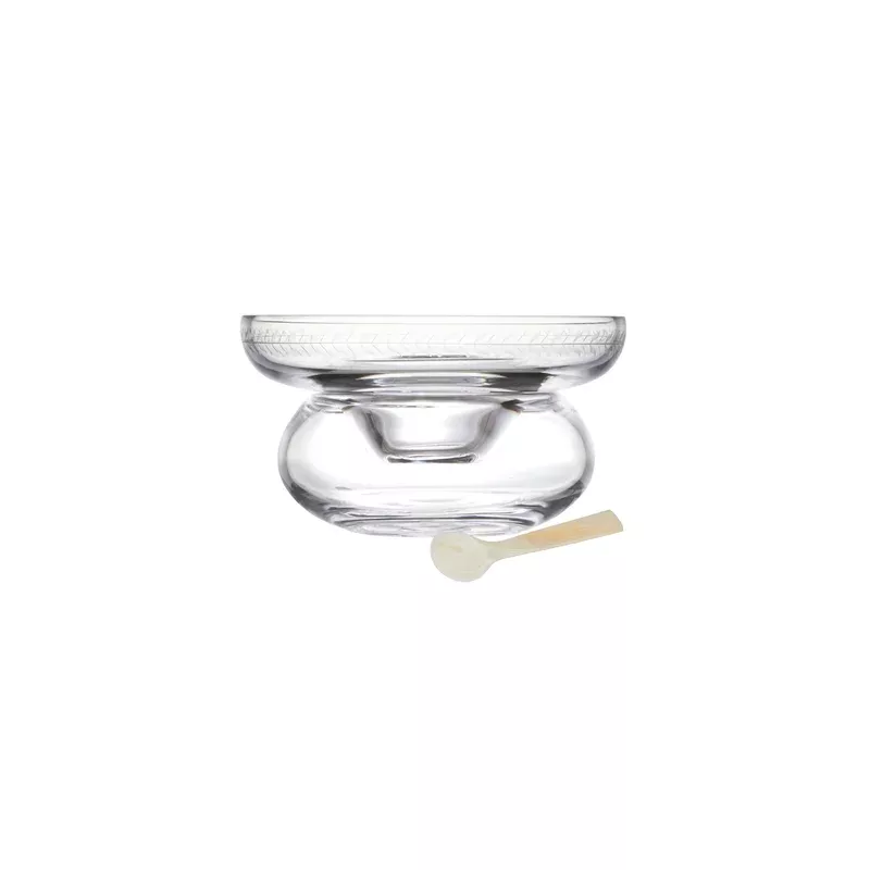 William Yeoward Crystal Ada Caviar Server with Spoon