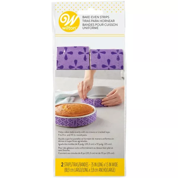 wilton-bake-even-cake-strips-2-piece Wilton Bake Even Cake Strips, 2-Piece