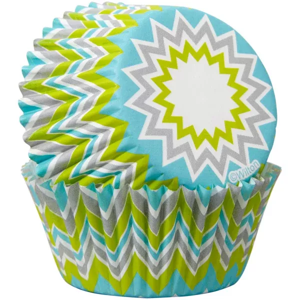 wilton-chevron-cupcake-liners-75-count Wilton Chevron Cupcake Liners, 75-Count
