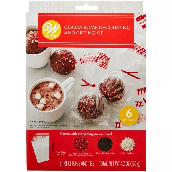 wilton-christmas-hot-cocoa-bomb-decorating-gifting-kit-decorates-6 Wilton Christmas Hot Cocoa Bomb Decorating and Gifting Kit, Decorates 6