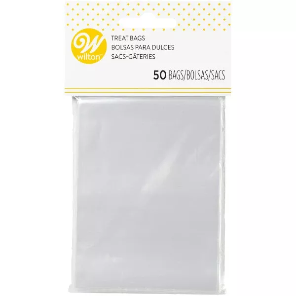 wilton-clear-treat-bag-50-count Wilton Clear Treat Bag, 50-Count