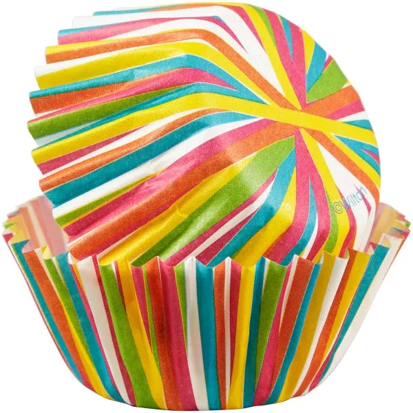 wilton-color-wheel-mini-cupcake-liners-100-count Wilton Color Wheel Mini Cupcake Liners, 100-Count