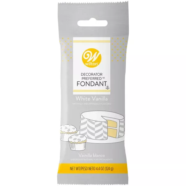 wilton-decorator-preferred-white-fondant-4-4-oz Wilton Decorator Preferred White Fondant, 4.4 oz.