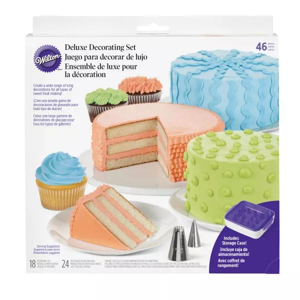 Wilton Deluxe Decorating Tip Set, 46-Piece