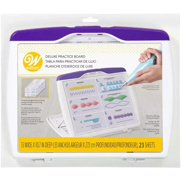 wilton-deluxe-practice-board-piping Wilton Deluxe Practice Board for Piping