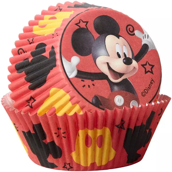 wilton-disney-junior-mickey-mouse-clubhouse-cupcake-liners-50-count Wilton Disney Junior Mickey Mouse Clubhouse Cupcake Liners, 50-Count