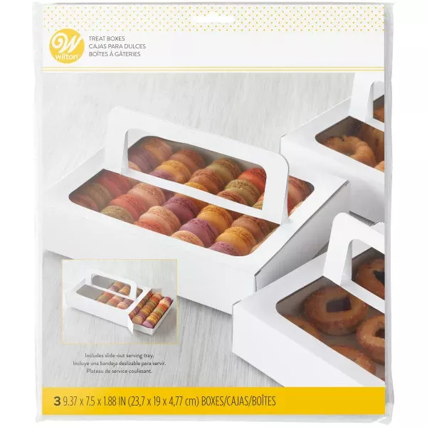 wilton-disposable-treat-box-with-handle-3-count Wilton Disposable Treat Box with Handle, 3-Count