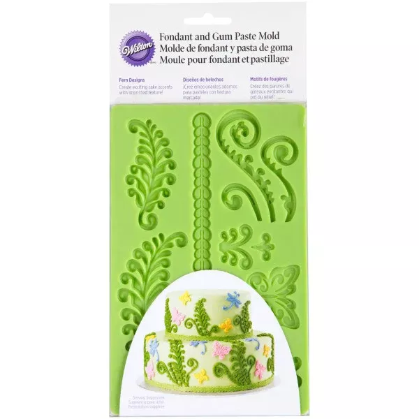 wilton-fern-fondant-gum-paste-mold Wilton Fern Fondant and Gum Paste Mold