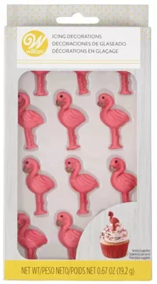 wilton-flamingo-icing-decorations Wilton Flamingo Icing Decorations