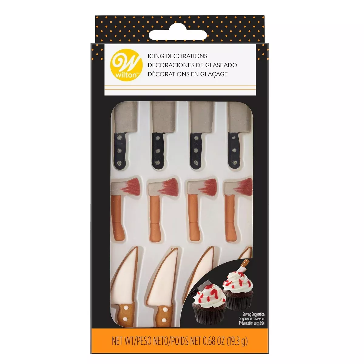 wilton-halloween-knife-meat-cleaver-royal-icing-decorations-12-count Wilton Halloween Knife and Meat Cleaver Royal Icing Decorations – 12 Count