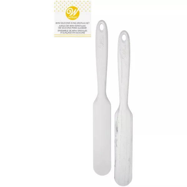 wilton-marble-mini-silicone-icing-spatulas-2-piece Wilton Marble Mini Silicone Icing Spatulas, 2-Piece
