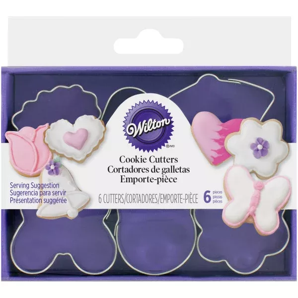 wilton-mini-romantic-biscuit-cutter-set-6-piece Wilton Mini Romantic Biscuit Cutter Set, 6-Piece