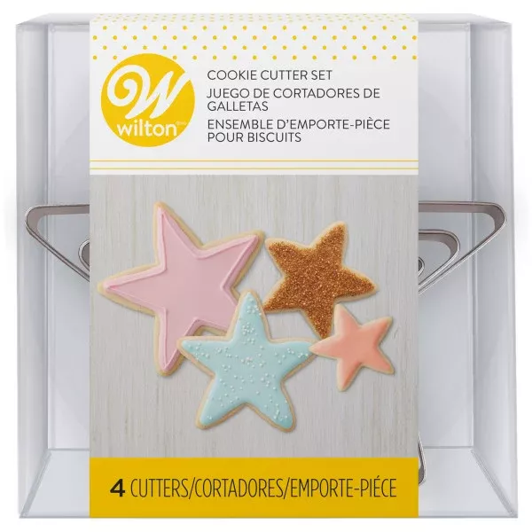 wilton-nesting-star-biscuit-cookie-cutter-set-4-piece Wilton Nesting Star Biscuit Cookie Cutter Set, 4-Piece