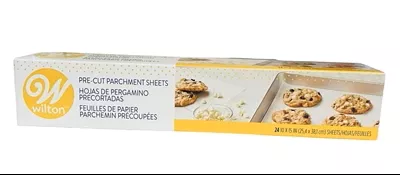 Wilton Pre-Cut Parchment Sheets (24 count)