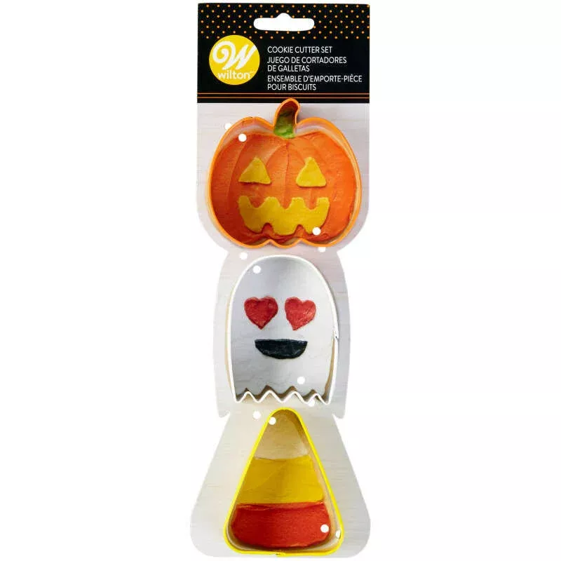 wilton-pumpkin-ghost-candy-corn-cookie-cutter-set-3-piece Wilton Pumpkin, Ghost and Candy Corn Cookie Cutter Set, 3-Piece