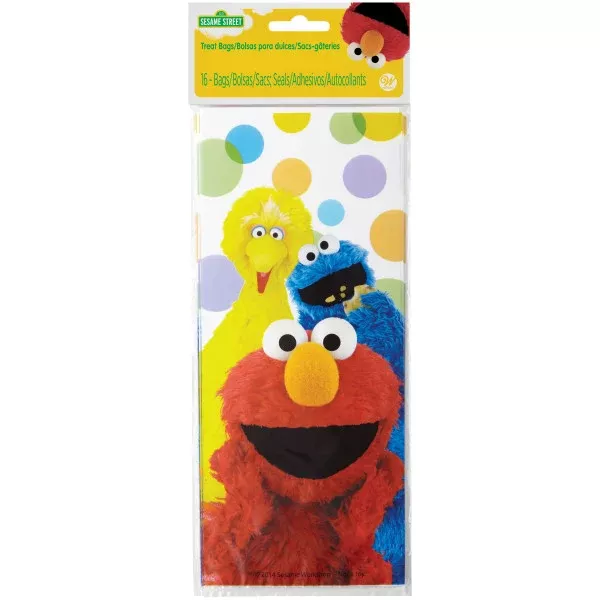 Wilton Sesame Street Treat Bags, 16-Count